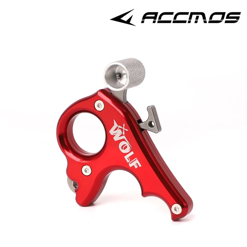 Disparador De Arco Compuesto THREE ARCHERS - Correa Ajustable, Pinza De Freno, Para Tiro Con Arco