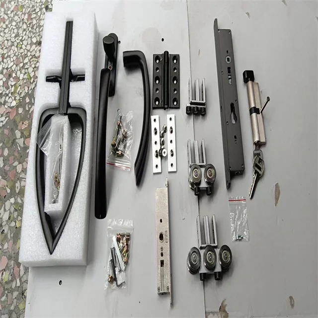 High Quality Aluminum Alloy Electric Folding Door for Balconies & Factories Typhoon-Resistant & Anti-Pinch