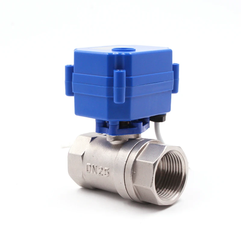 Electrical ADC Motor Control Ball Valve Wireless Remote Operated Automatic Drain Shut off Valve Part