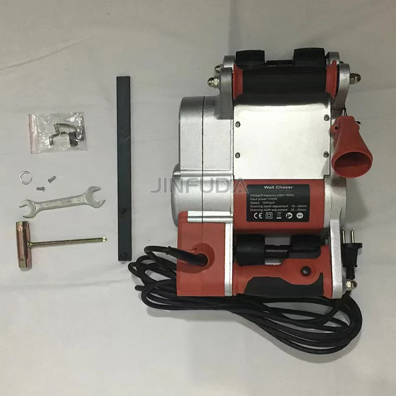Portable Electric Concrete Brick Wall Chaser Machine, 25mm/35mm Blade ...
