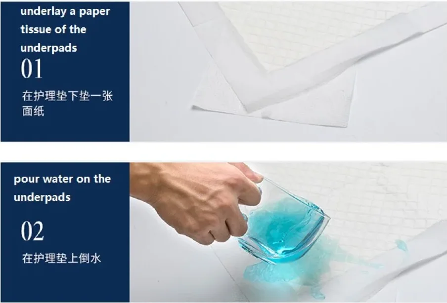 Hospital Disposable Underpad Manufacturer, Incontinence Bed Pad, Disposable Medical Underpad