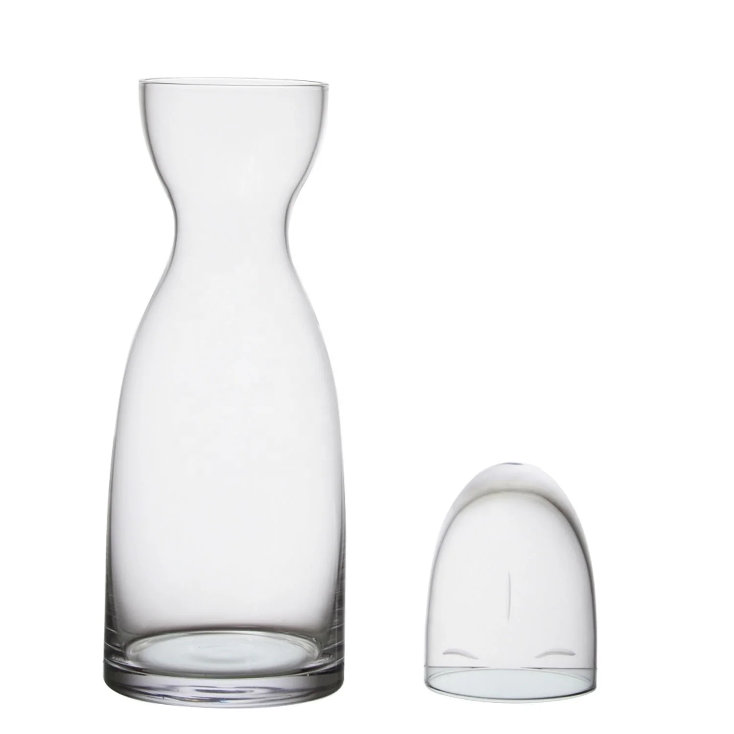Ensemble 4 Pièces Carafe à Eau Et Verres De Chevet En Cristal - Pichet 600ml Avec Gobelet