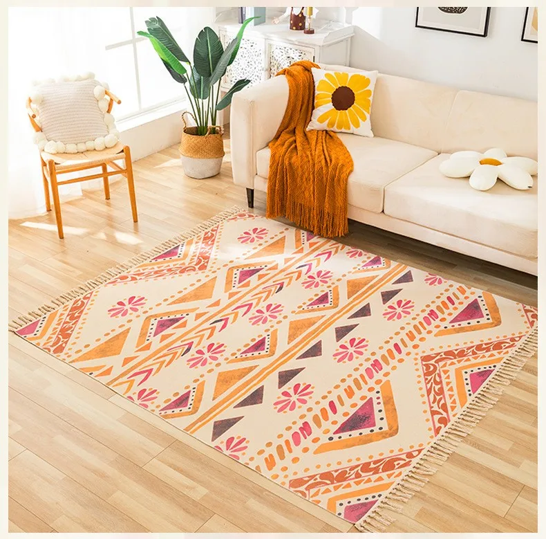 Wholesale Cotton Dhurrie - Bohemian Vintage Macrame Rugs