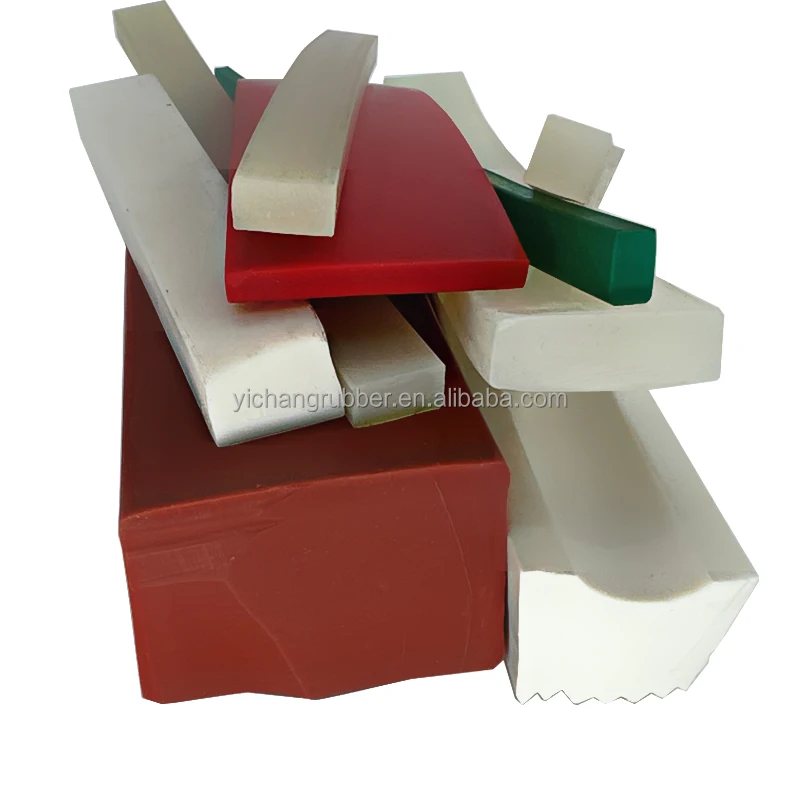 Industrial Profile Sealing Silicone Strip  Steam Room Oven Door and Window High Temperature Resistant Rubber Strip