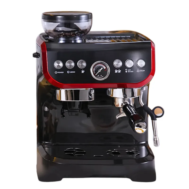 Multifunctional Espresso Coffee Maker Automatic Electric Espresso Coffee Machine with Grinder for Home Use and Commercial