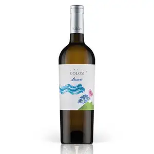 Italian Terre Siciliane IGP White Wine for Appetizers and Delicate Dishes 6 Bottles Per Box