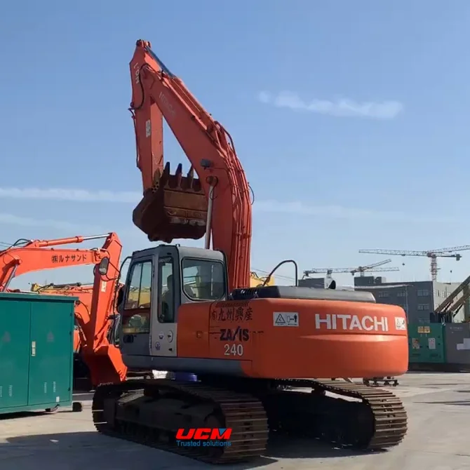 Hitachi ZX240 Excavator 24 Tons Hitachi 240 Used Excavator
