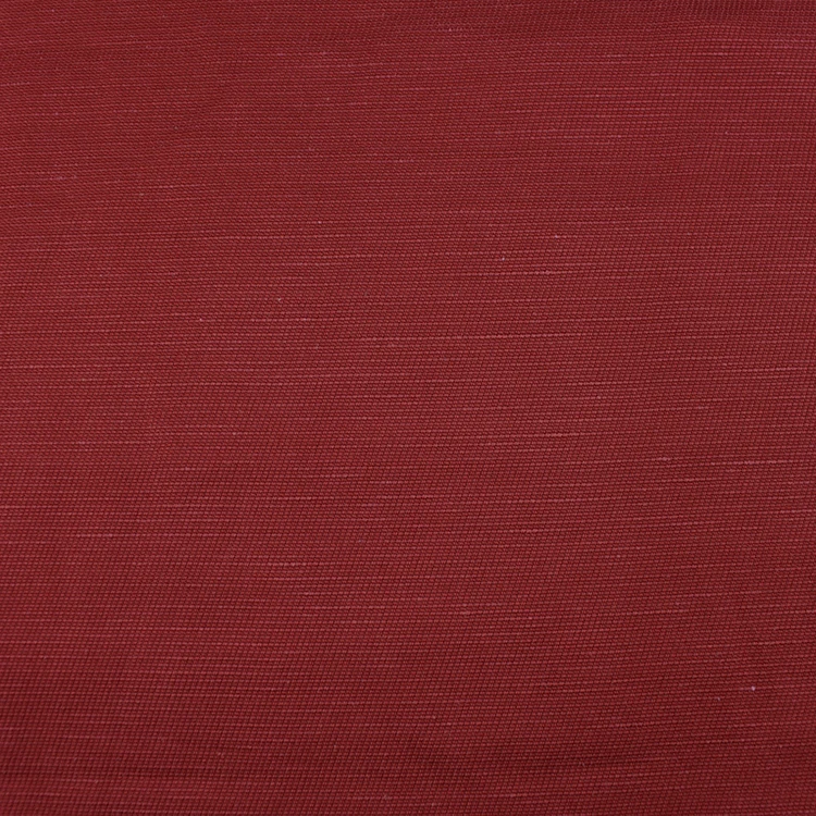 FSC Viscose Linen Rayon Blended Fabric for Spring Summer Dress Skirt SOLID DOBBY