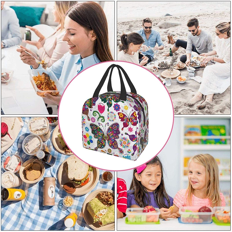 Thermal Reusable Insulated Cooler Bag Lunch Bags For Women - Buy Lunch ...