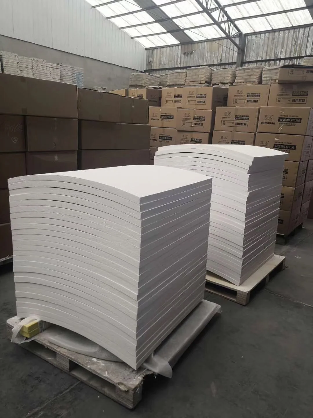 Wave Suspended Celotex Acoustic Ceiling Tile with CE ISO Certification
