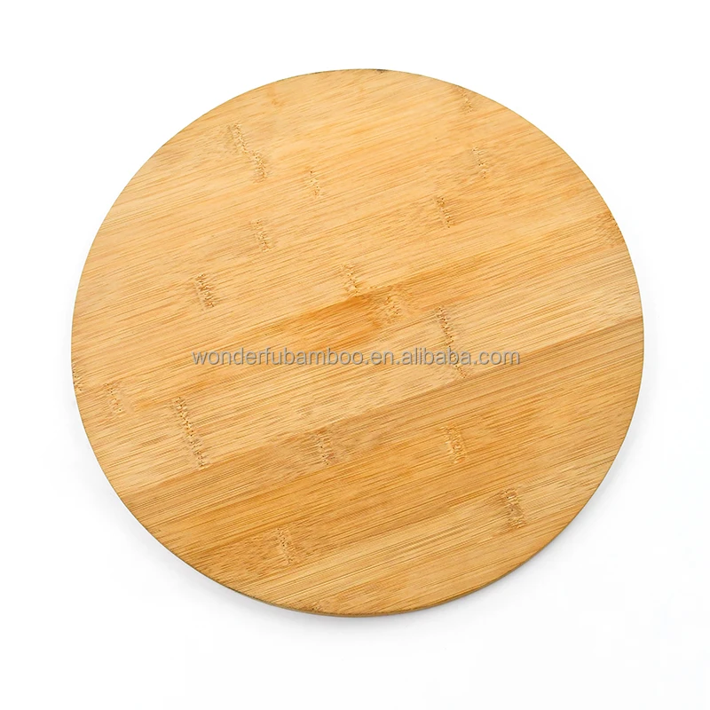 WDF New Design Custom Wooden Piza Peel Plate Live Edge Cutting Board Durable BambooPizza Peel For Cooking factory