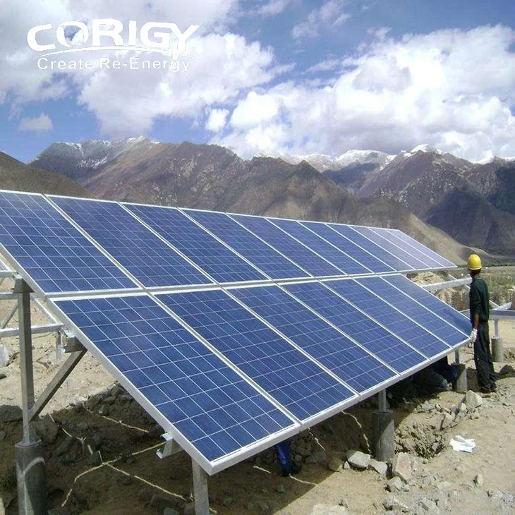 Solar Panel Mounting System Solar Structure Solar Panel Mounting Bracket for Concrete Base