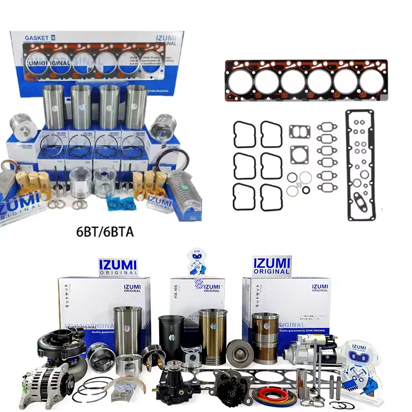 IZUMI ORIGINAL 6BT 6BT5.9 6CT Diesel Engine Parts Overhaul Rebuild Repair Liner Kit FOR CUMMINS