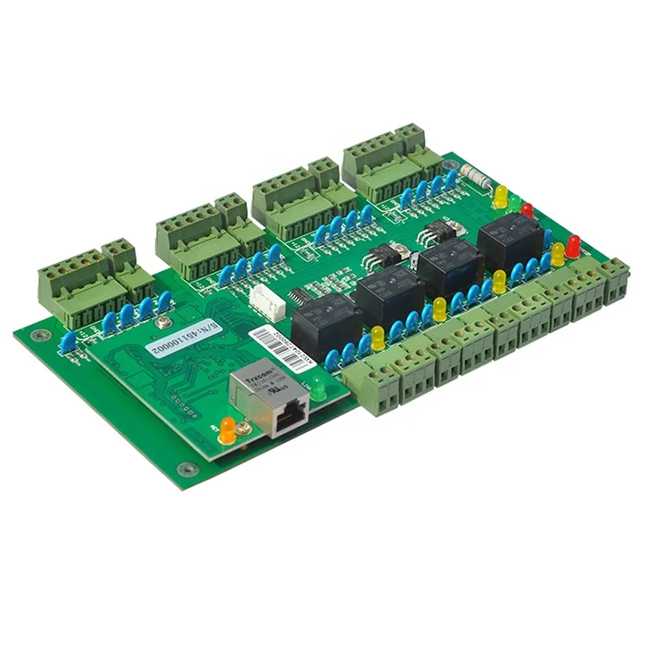 4 Doors Wiegand Access Control Panel Board Controller Access Control System Board Software Programs
