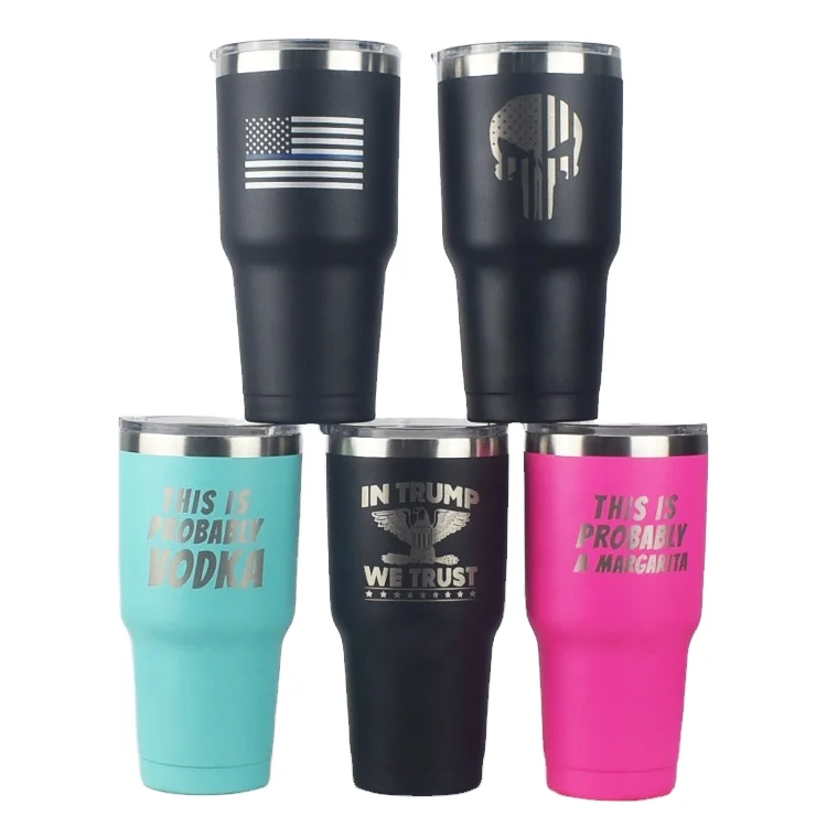 Wholesale Custom Logo 30oz Eco-Friendly Minimalist Stainless Steel Double Walled Vacuum Insulated Tumbler Lid 6-12 Hours Thermal