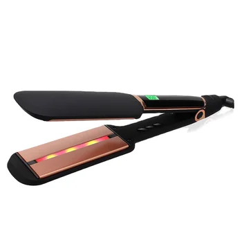 Menarda Factory Supply Large Stock Ceramic Floating Wide Plate 1.7inch Infrared Private Label Hair Straightener