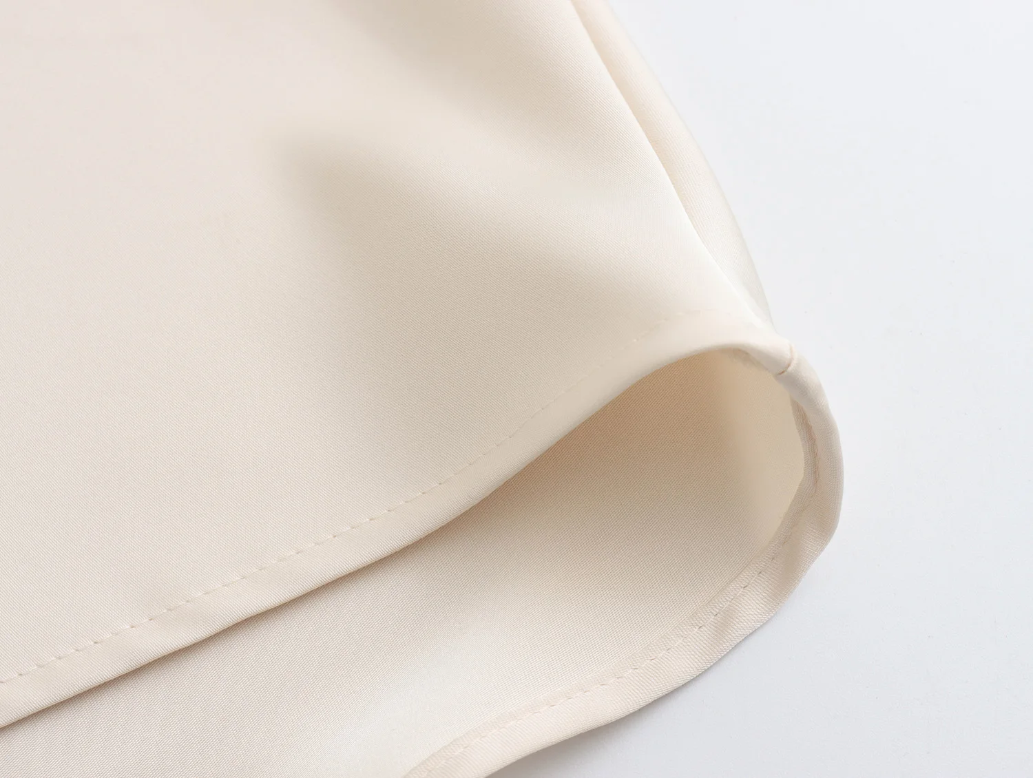 2 Colorway Solid Color Silky Zipper Fly Casual Fashion Long Satin Skirt for Women