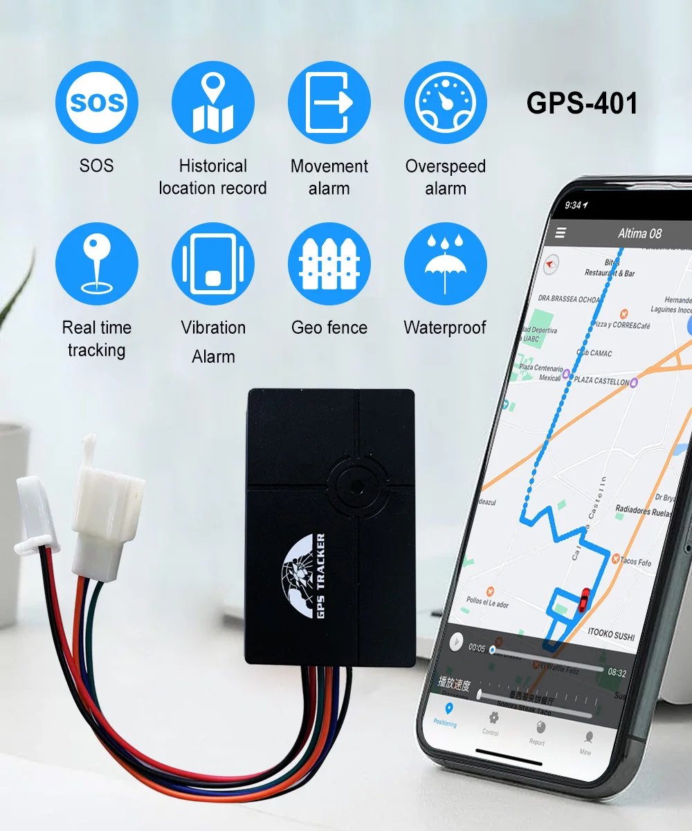 4g Gps Tracker Motorcycle Waterproof Real Time Tracking Device For ...