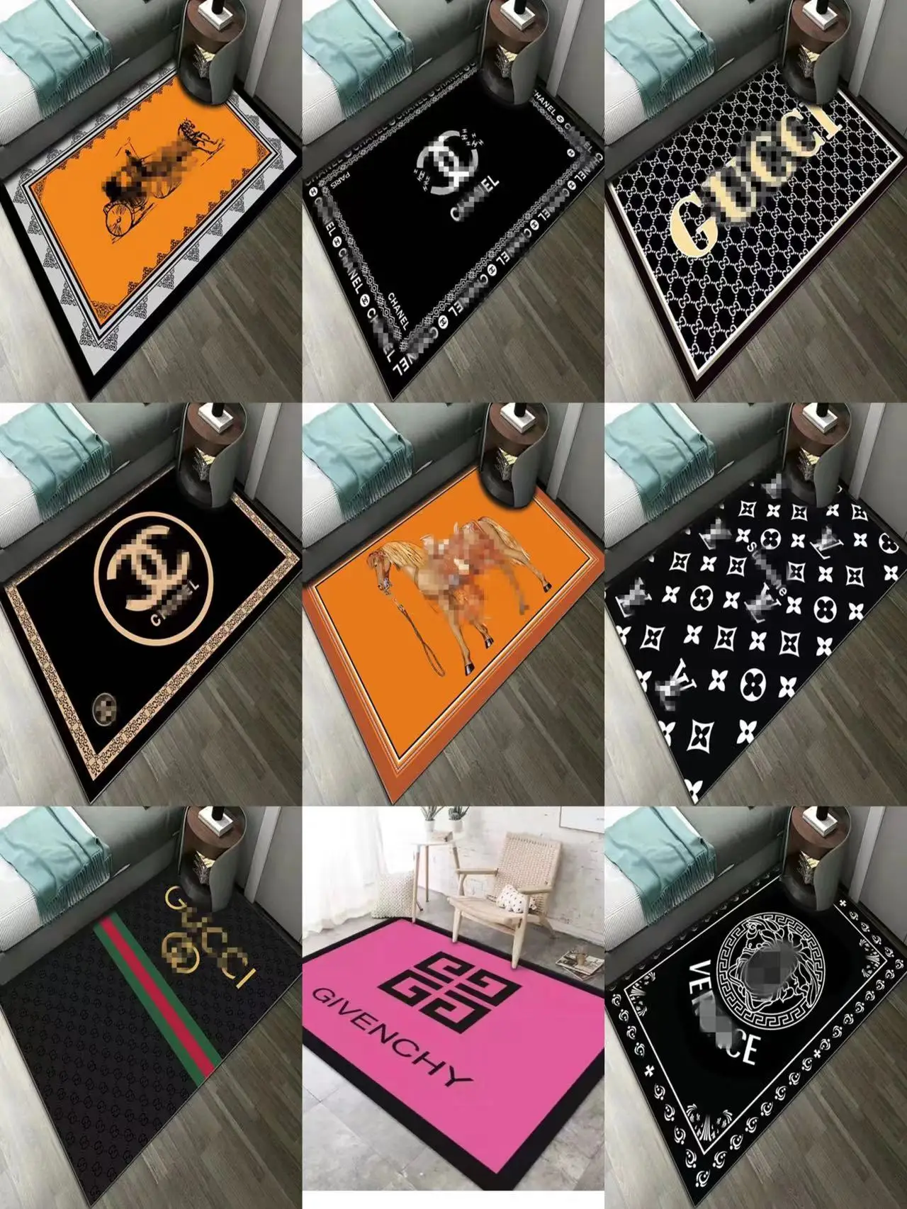 CB-006, оптовая продажа, Лидер продаж, ковер с 3D печатью, моющийся, для гостиной, спальни, домашний декор, ковер