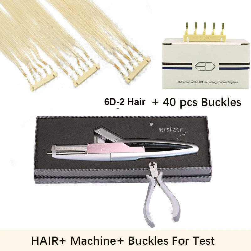 6d Second Generation Hair Extension The 2nd 6d Hair Extensions Tools 6d Hair Extension Machine 