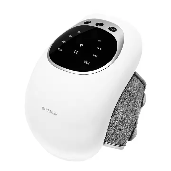 Portable Smart Cordless Physiotherapy Relaxing Heated Vibration Hot Compress Knee Massager Pain Relief with Heat