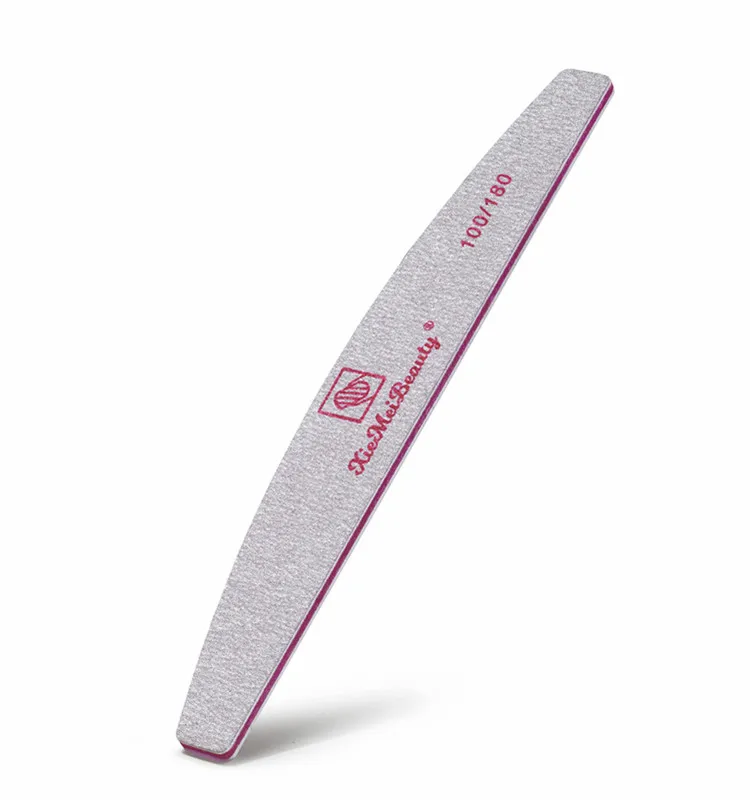 Customized Logo 80/80 Grit Nail Files Professional Zebra Black White 80