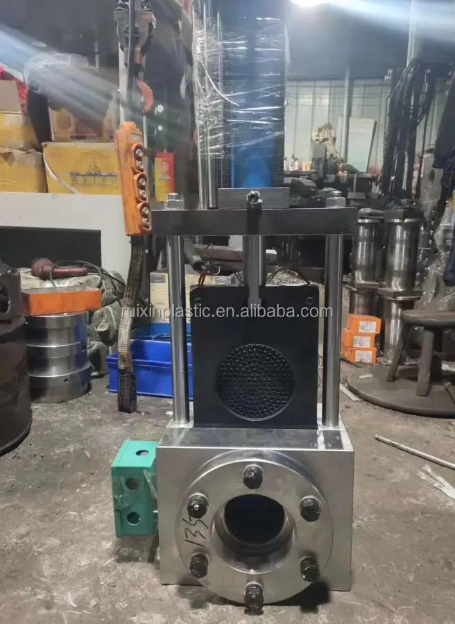 HDPE LDPE Film Blowing Machine Full Automatic Hydraulic Screen Changer