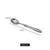 Shell small spoon silver