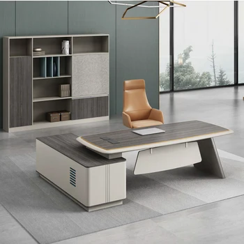 Hot Selling Table Ceo Office Modern Furniture Hing Level Office Boss Desk