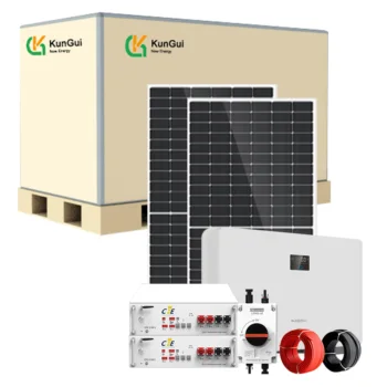 Complete Set Kit 8KW 3000KW Wall Mounted Home Storage Battery Solar Panel Energy System