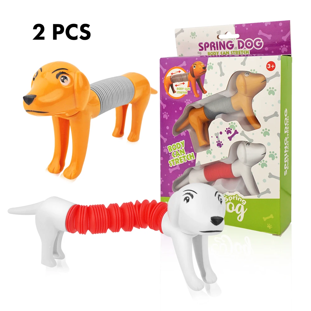 Stretch Transformable Pop Tube Spring Dog Sensory Fidget Toys - Chieeon -  Wholesale Toys For Resale