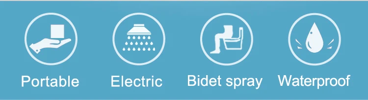 Rechargeable Electric Pocket Bidet Sprayer 500ml Portable Hygiene Washer for Toilet Cleaning Travel Baby Care Elderly Assistance factory