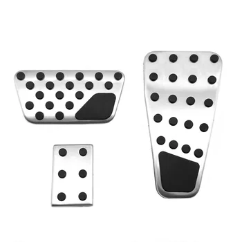 Car Pedal Cover for Dodge Ram 2011-2019 1500 2500 3500 5500 Brake Pedal Cover Foot Pedal Pads Kit