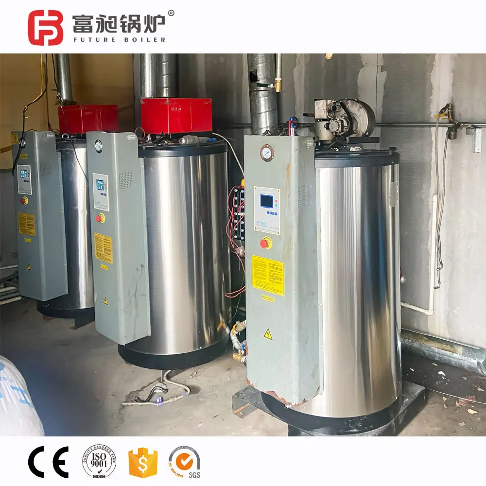 Gas/Oil Fired Steam Boiler with Fire Tube Efficient Heating Boiler for Milk & Honey