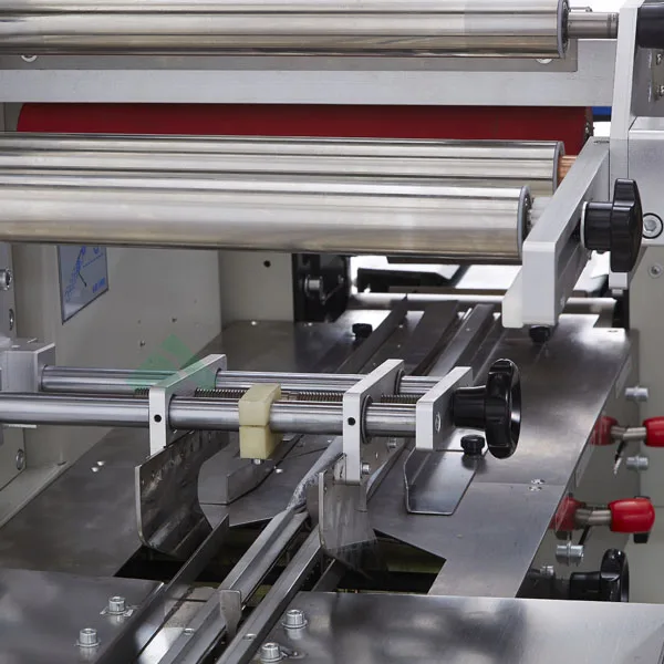 Horizontal Flow Fuji Flowwrap Pillow Laundry Soap bar Flowpack Wrapping Machine Price for Almond
