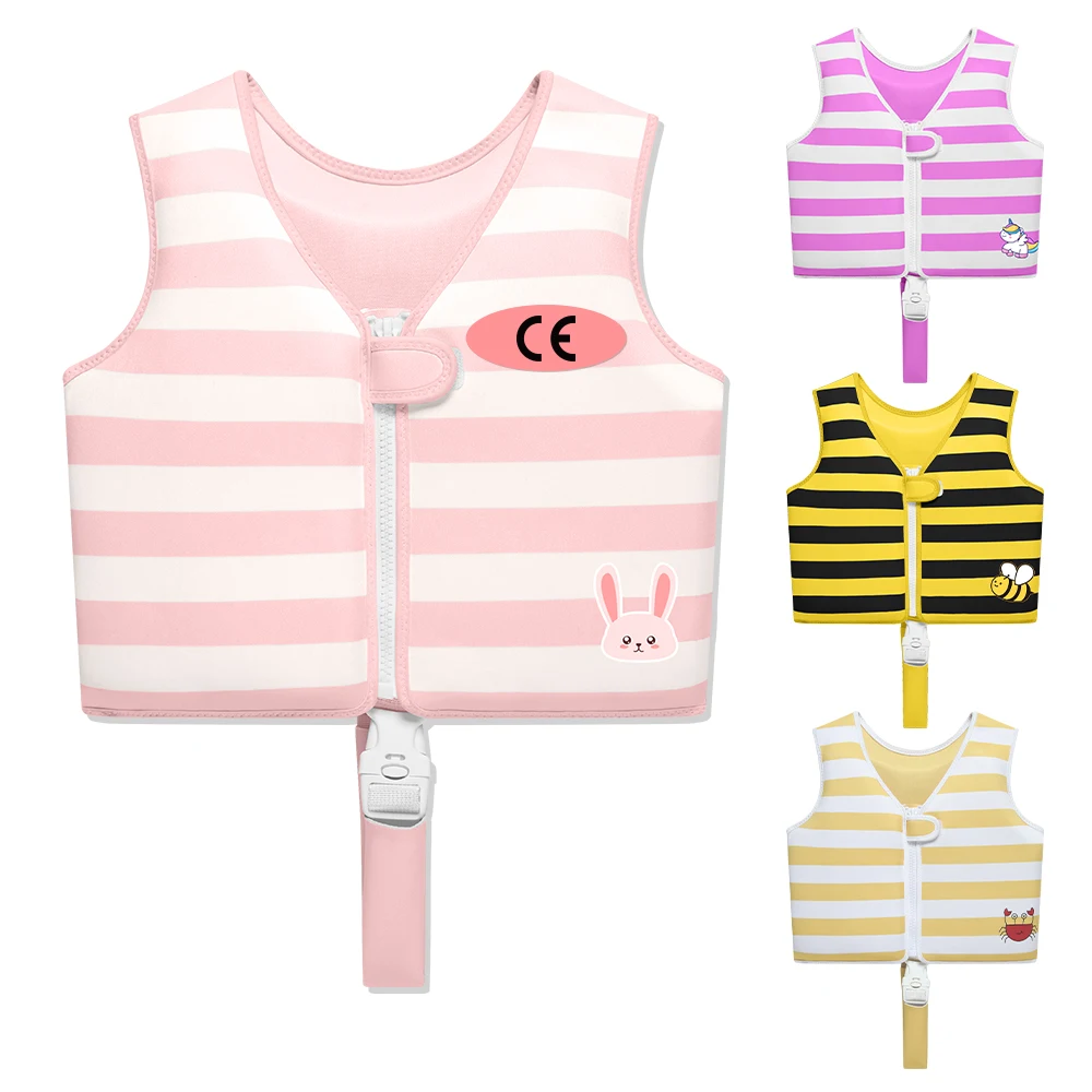 CE認証取得済み ベビー用ライフジャケット 子供用フローティングEPEフォームライフジャケット 幼児用ネオプレン救助ベスト