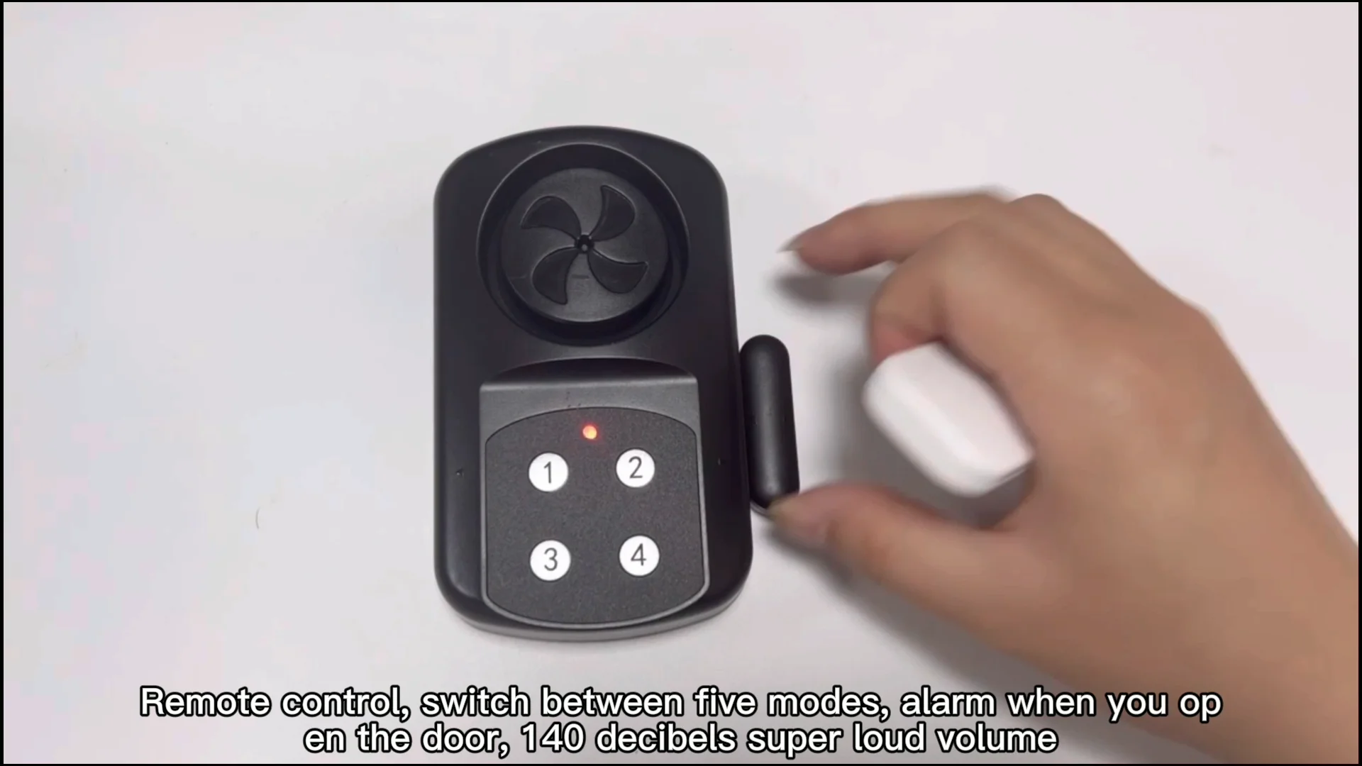 Waterproof Battery Keypad Alarm 140db Sensor Pool Gate Alarm For Kids