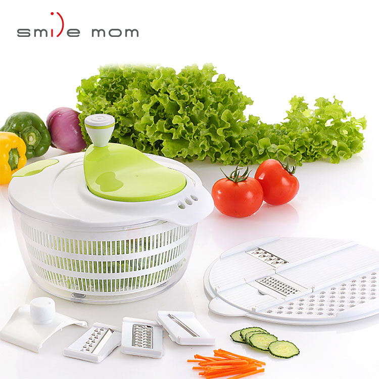 Ручной поворот овощной салат Spinner с мульти