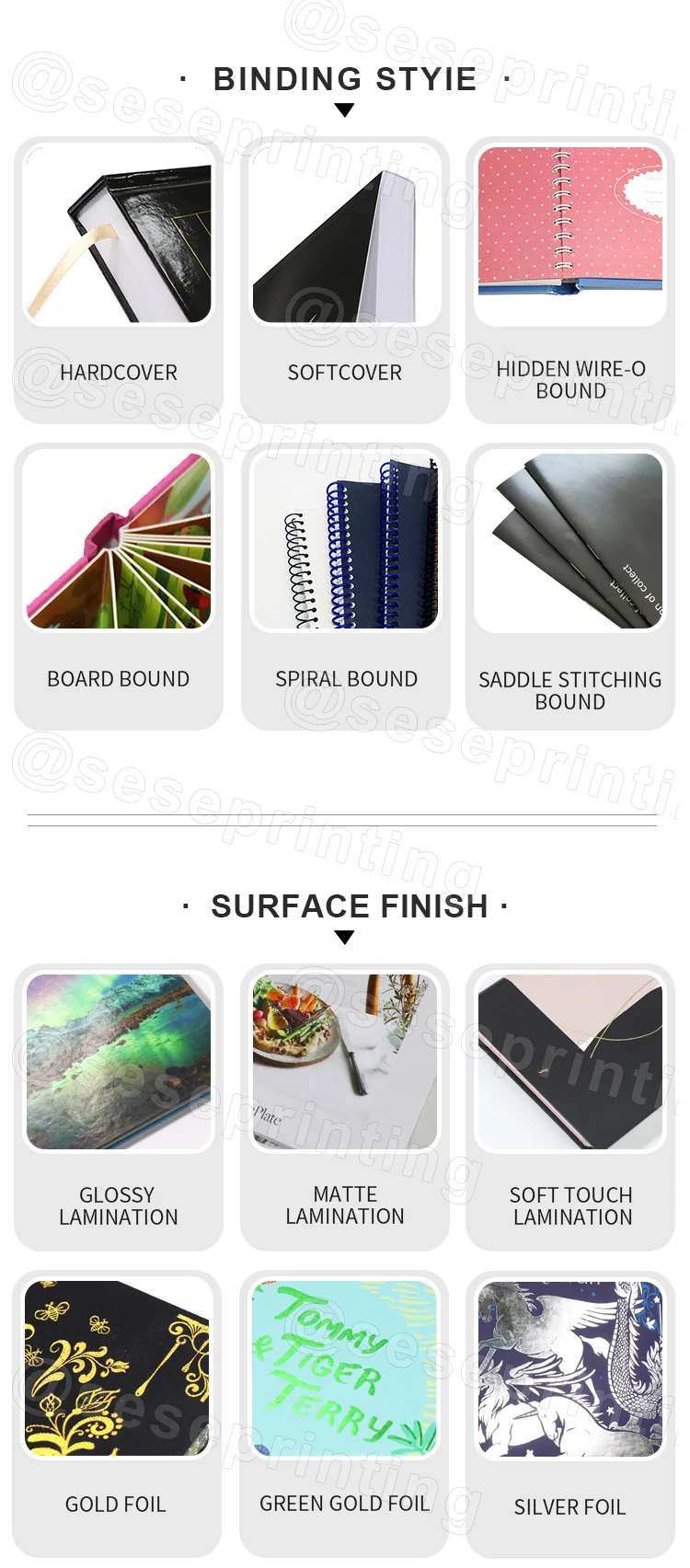 Hardcover Novel Book Printing With Sprayed Edges Exclusive Special