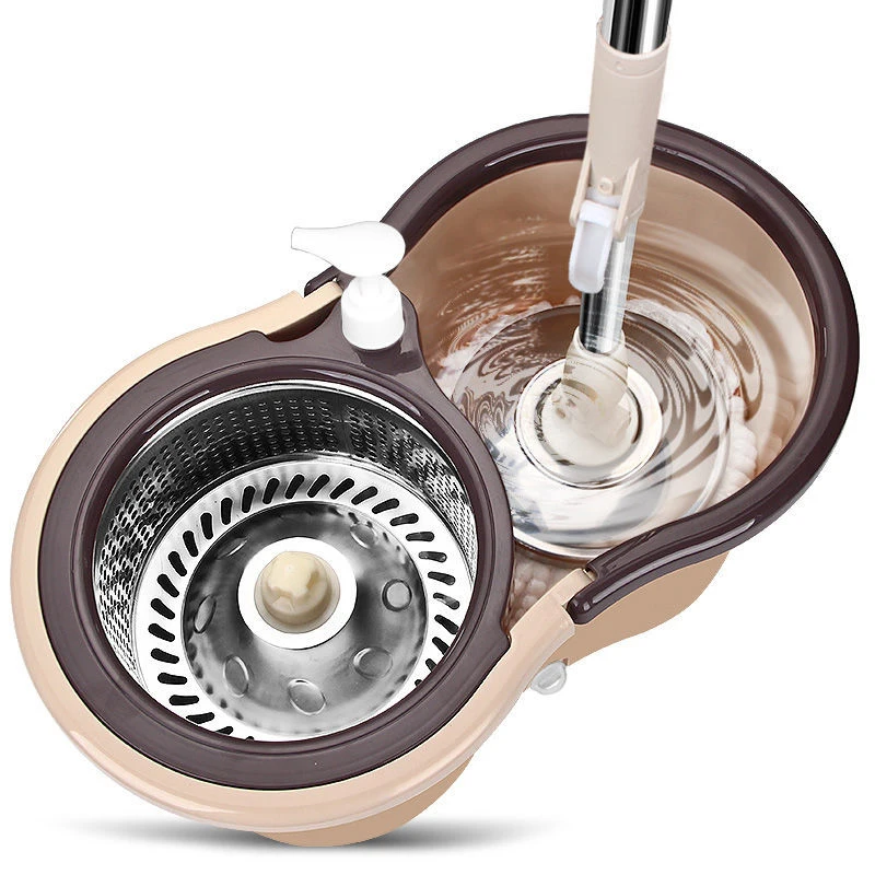 Инструменты для уборки лидер продаж круглая вращающаяся швабра Волшебная Швабра мытья пола с вращением на 360 градусов ведро чистки грязной