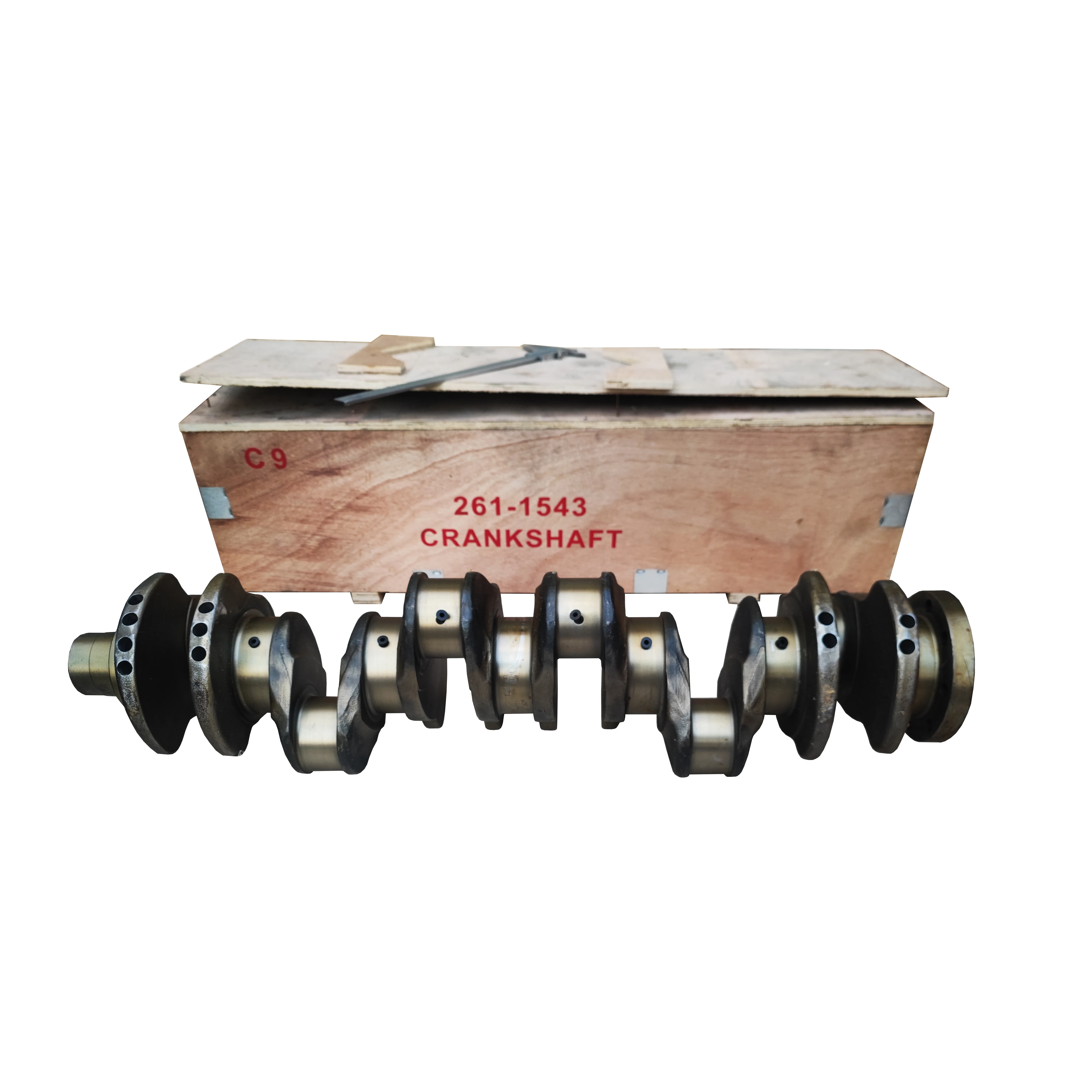 For Caterpillar Diesel Engine C9 Forged Steel Crankshaft 261-1543 261-1544 282-7958 for CAT C9 - Gupta Tractor Spares Co.