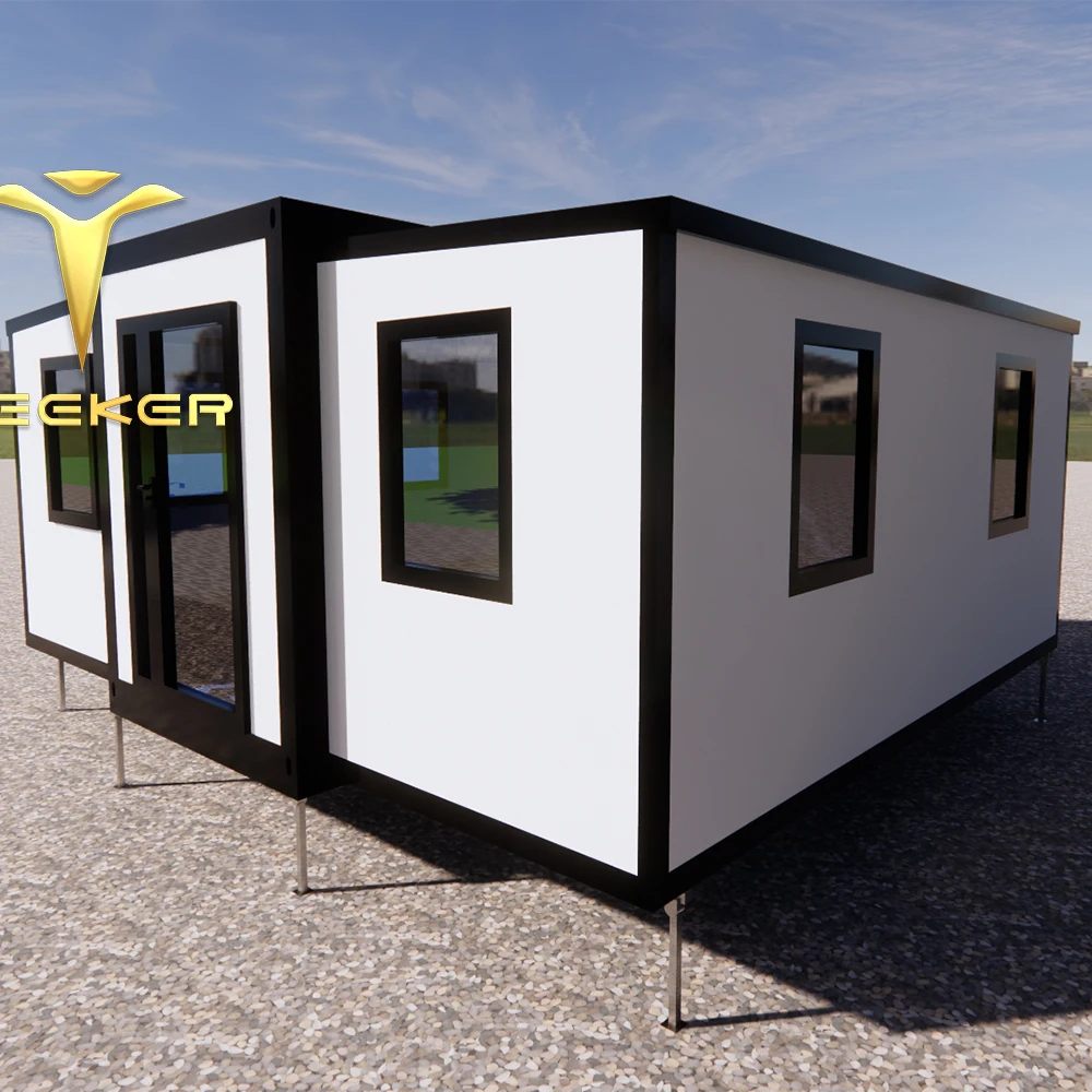 3 Bedroom Prefab Self Contained Prefabricated Container House 37 Sqm ...