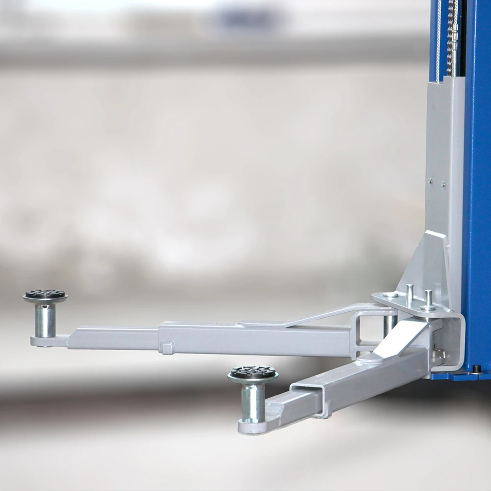 HTL2840 Hauvrex Ascensor Automtico De 4 Toneladas Tipo Piso De 2 Columnas Con Solenoid Lock Release Para Coche