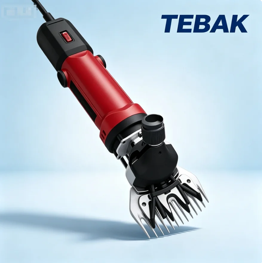 TEBAK Professional Electric Wool Scissors | High Power Factory Price Sheep Shearing Clippers