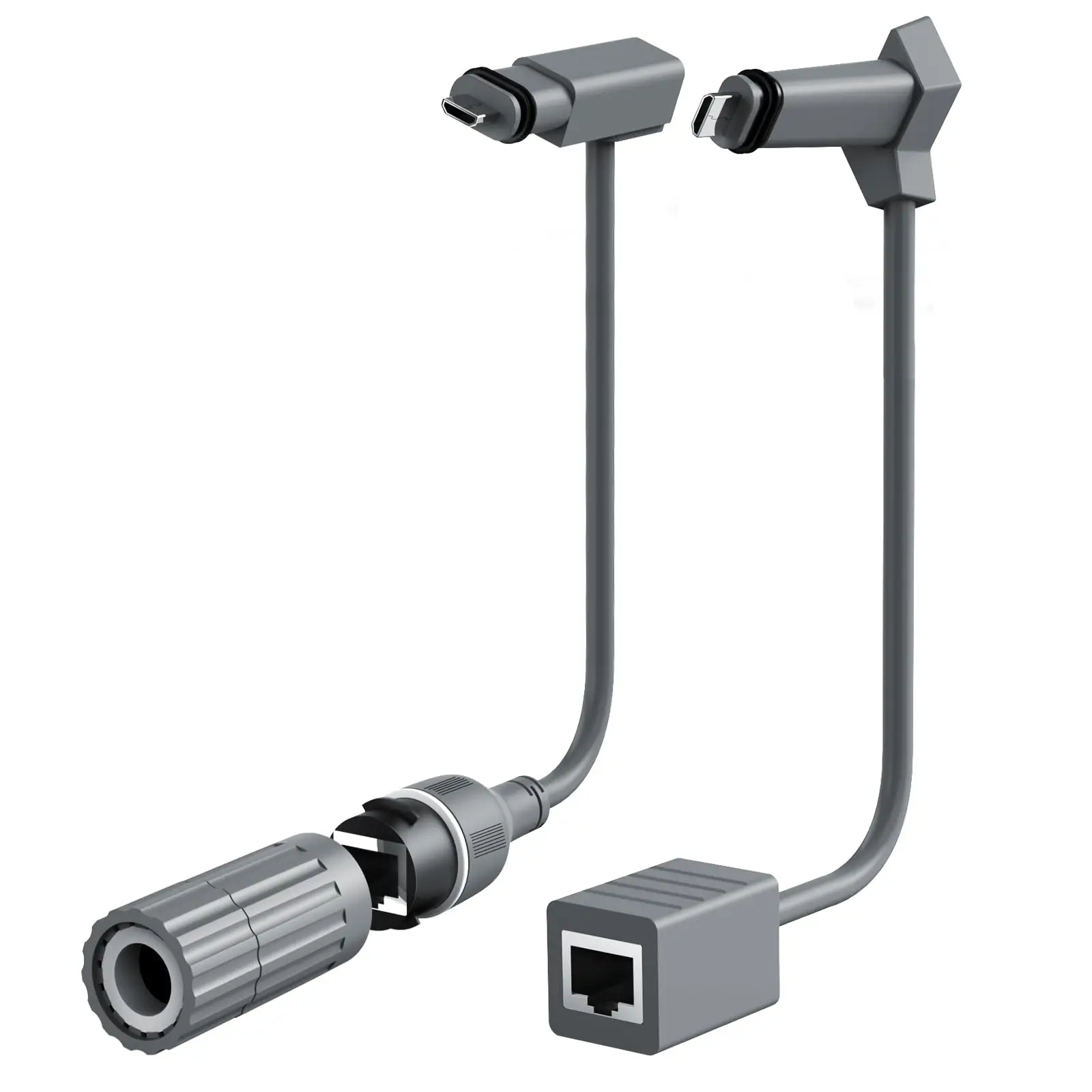 HanCenDa Cavo Star link Gen 3 per Stalink Standard Actuated V3, cavo Gen 3 per Star link Generation 3, cavo di prolunga di ricambio impermeabile per esterni, grigio