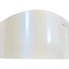 pet blanc mat à bleu