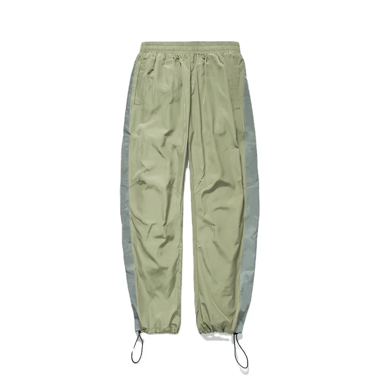 men's nylon warm up pants