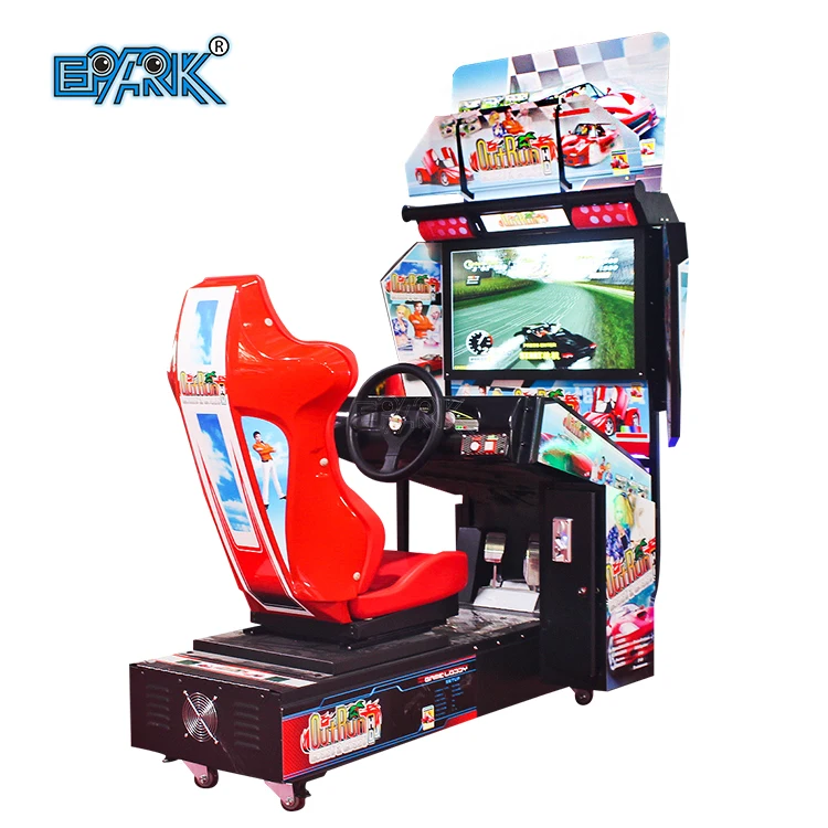 Outrun Coin Operated Car Racing Simulator Video Arcade Game for Game Zone