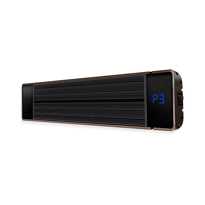 24 часа таймер потолочные нагреватели патио 1200 Вт стеклянная панель настенный нагреватель