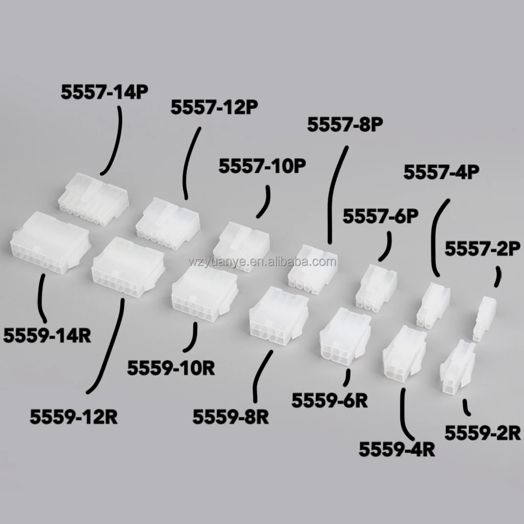 5557 5559 4 Pin Molex konektörü 5557 serisi 4.2mm Pitch sıkma